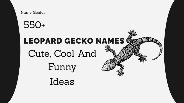 Leopard Gecko Names
