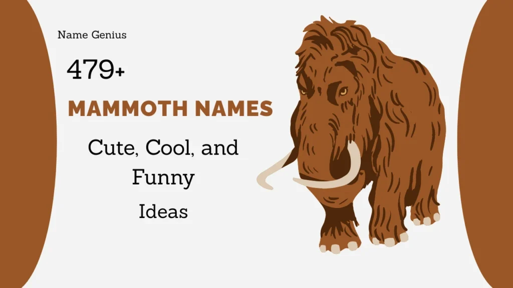 Mammoth Names