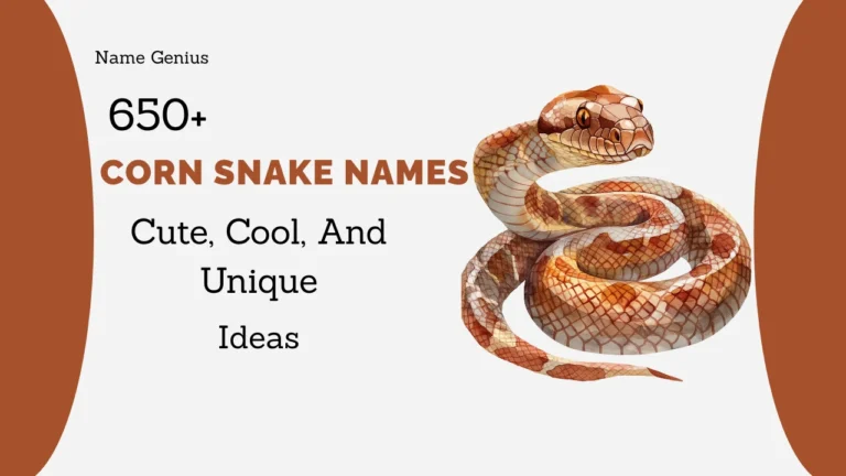 Corn Snake Names