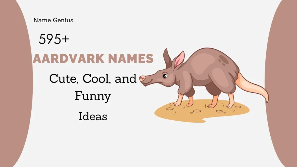 Aardvark Names