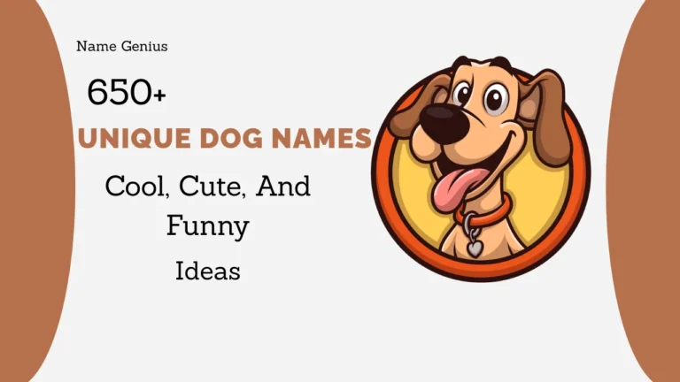 Unique Dog Names