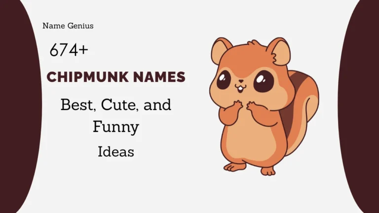 Chipmunk Names