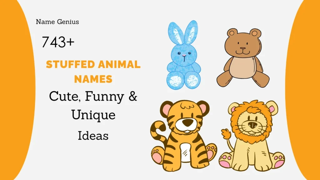 Stuffed Animal Names
