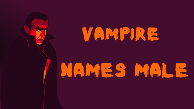 170+ Vampire Names Male – Unique, Ancient, Gothic, Modern & Dark