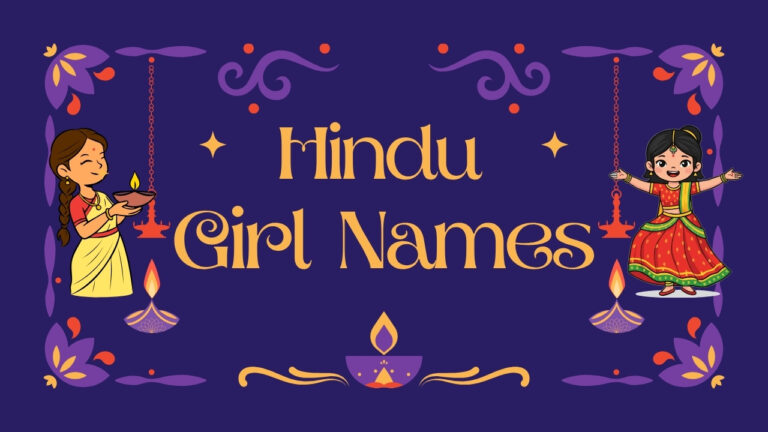 275+ Beautiful Hindu Girl Names – Modern, Unique & Spiritual