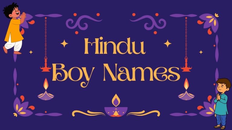 300+ Hindu Boy Names – Modern, Unique, Ancient & Spiritual