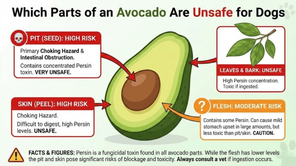 Which Parts of an Avocado Are Unsafe for Dogs
