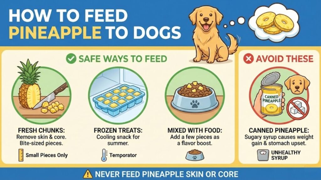 How to Feed Pineapple to Dogs